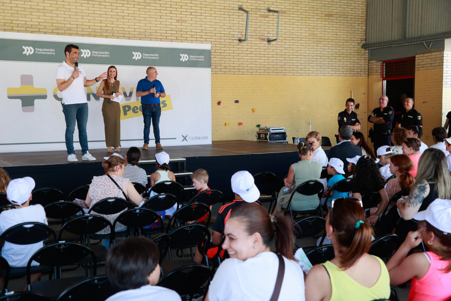 La Diputación estrena en Vilagarcía el proyecto +Convivio con actividades variadas pensadas para las familias