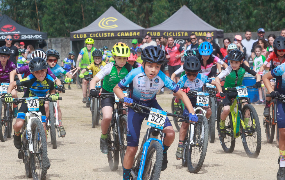 Ribadumia celebra el éxito de la VII edición de su Mini BTT