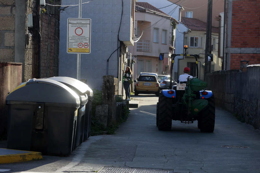 A Illa ultima la fase de prueba de la zona residencial, cuyos datos avalan una reducción del tráfico