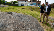 Una reciente intervención en Os Ballotes revela nuevos elementos en las piedras