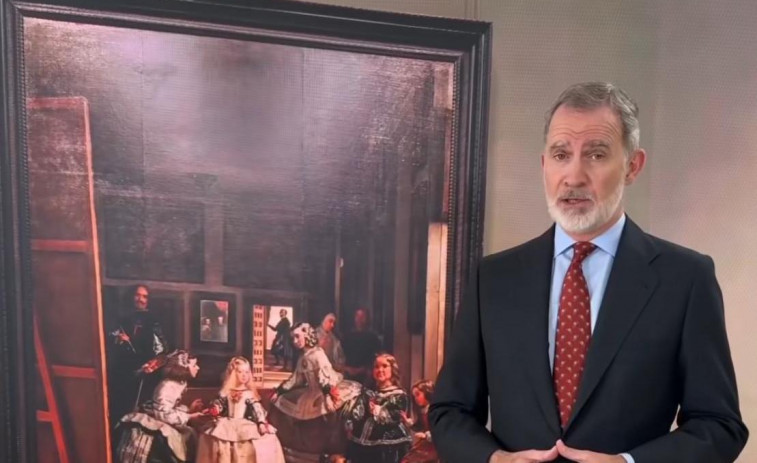 El vecino de Vilagarcía que ha conquistado el Prado celebra el éxito en redes con la presencia del Rey Felipe VI