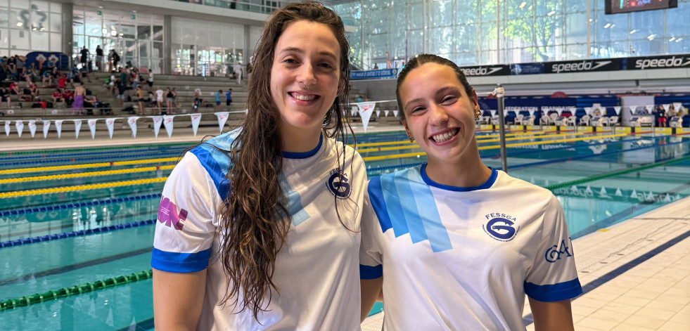 Antía García y Lidia Aboy logran doce medallas en el Trofeo French Rescue