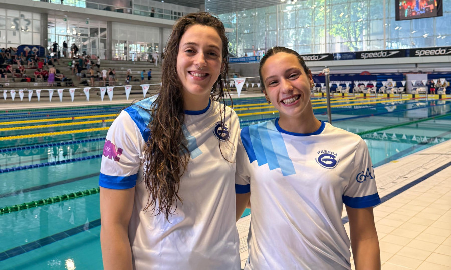 Antía García y Lidia Aboy logran doce medallas en el Trofeo French Rescue
