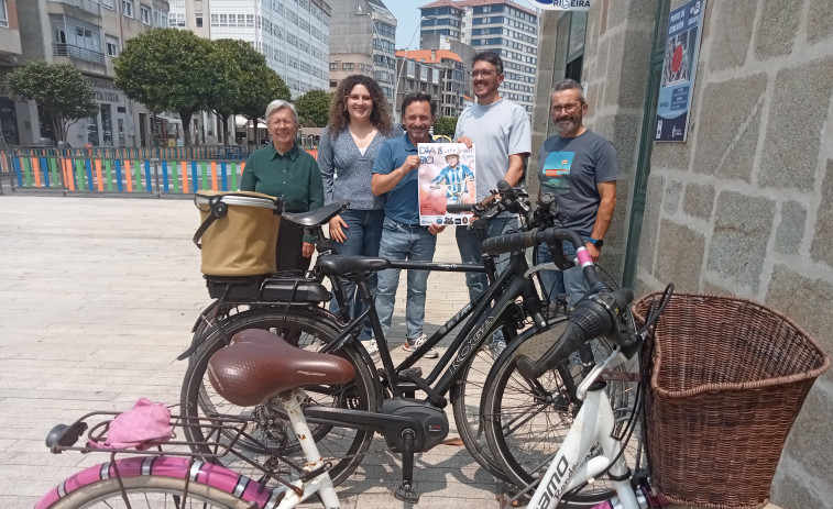Ribeira celebrará el 15 de junio el Día da Bici con un recorrido urbano de unos 8 kilómetros