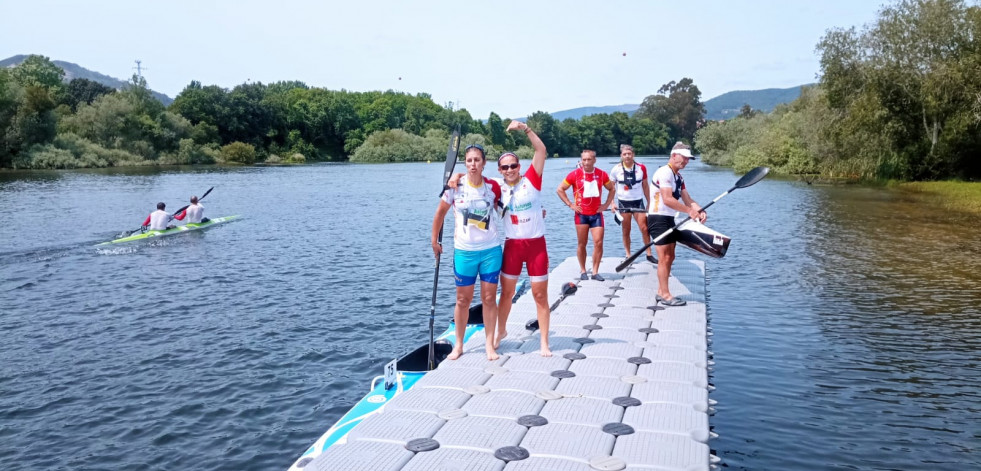 Antía Rodríguez y Nuria Santiago logran la plata en el Europeo máster