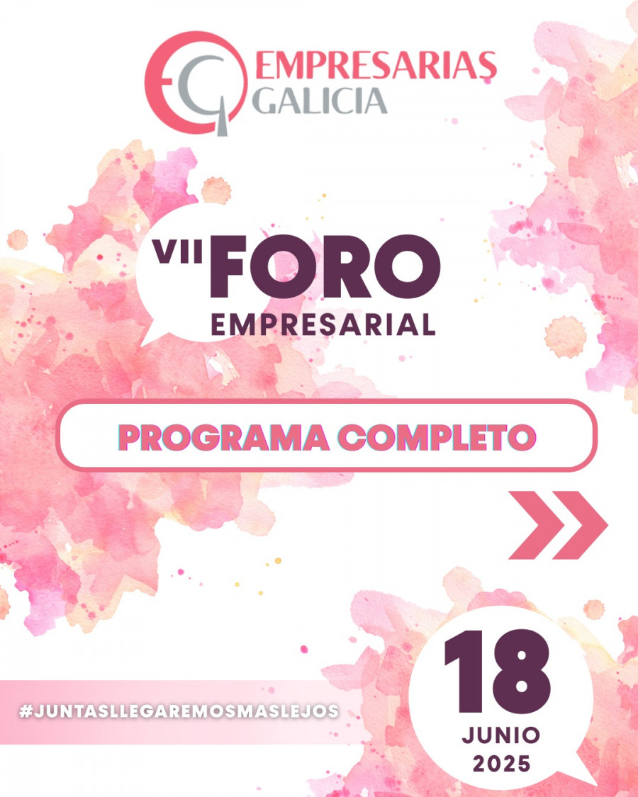 El VII Foro Empresarial reunirá el talento femenino en el Pazo a Toxeiriña