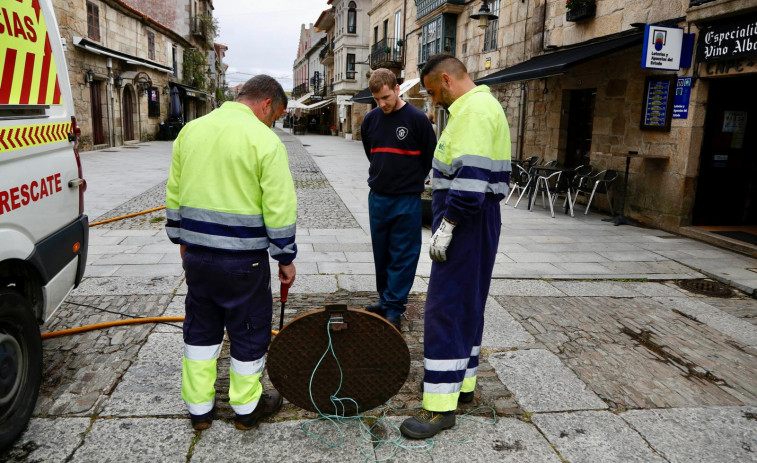 Una avería en una arqueta deja dos horas sin luz a 300 clientes del entorno de Fefiñáns, en Cambados