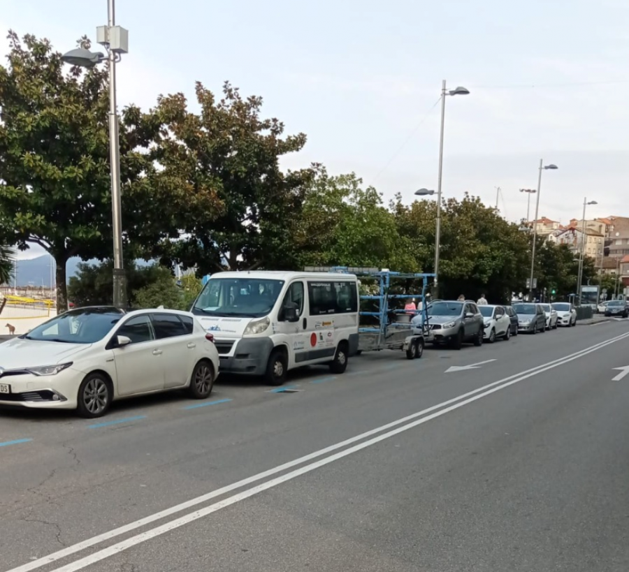 El BNG de Sanxenxo señala la falta de plazas para aparcar y la supresión de cerca de 100 estacionamientos