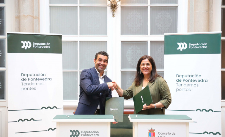Meis renovará la Rúa Igrexa con una inversión de 480.000 euros financiada íntegramente por la Diputación