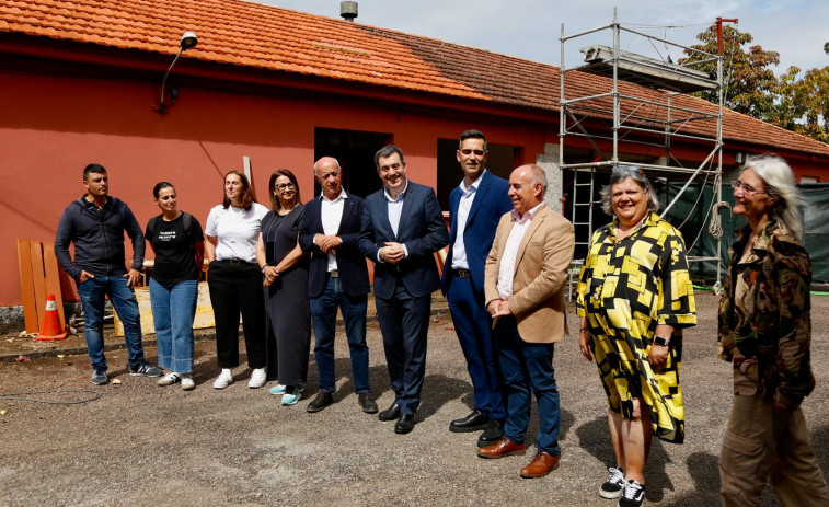 La Xunta inicia las mejoras en dos colegios de Vilanova con obras en un comedor y un pabellón