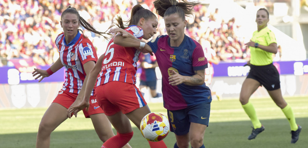 Un doblete de Claudia Pina le da al Barça su undécima Copa de la Reina (2-0)