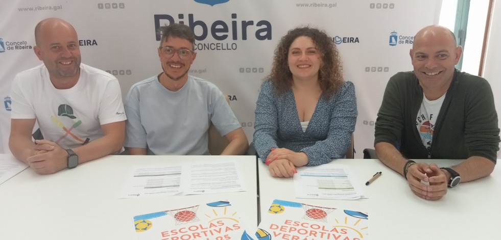 Ribeira abrirá mañana el plazo para inscripción en las escuelas deportivas de verano y actividades náuticas