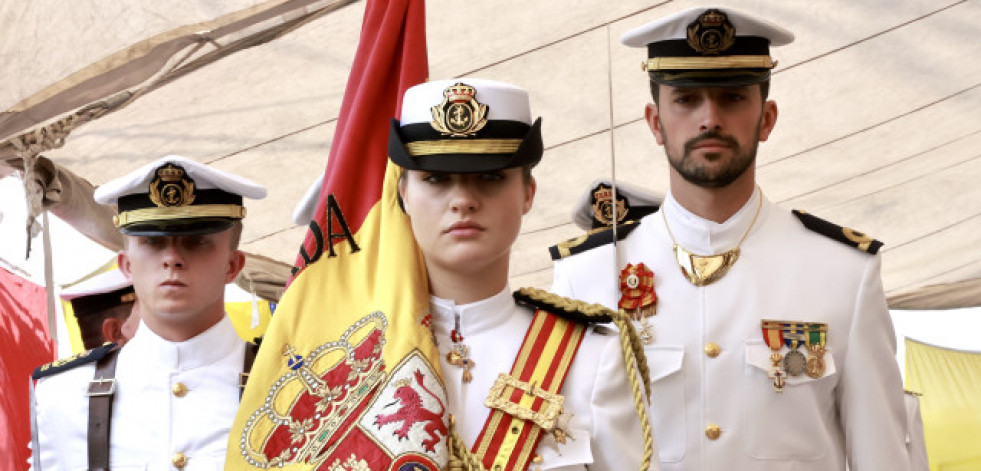 La princesa Leonor regresa a España para completar su formación militar