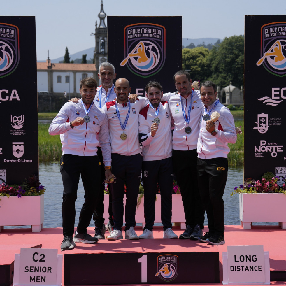 Campos vuelve a subirse al podio en el Campeonato de Europa