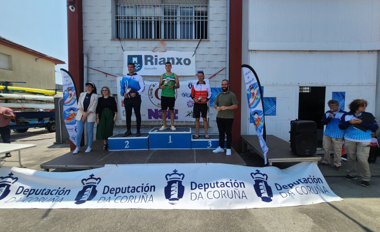 El Rianxo logra el tercer puesto en la primera regata del Circuito Deputación