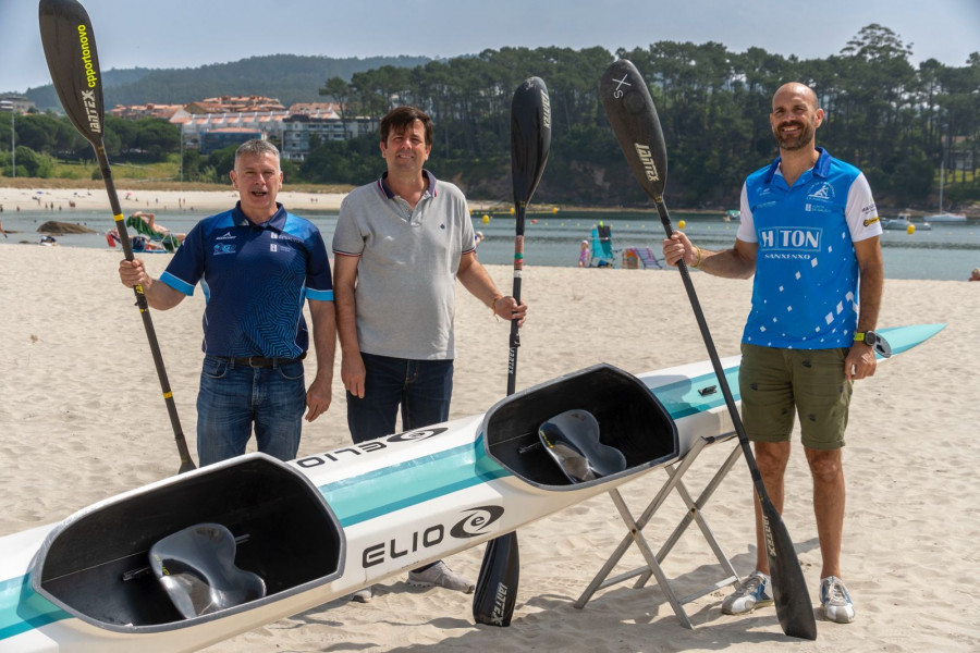 Baltar acoge este sábado el Trofeo de Piragüismo Vila de Portonovo