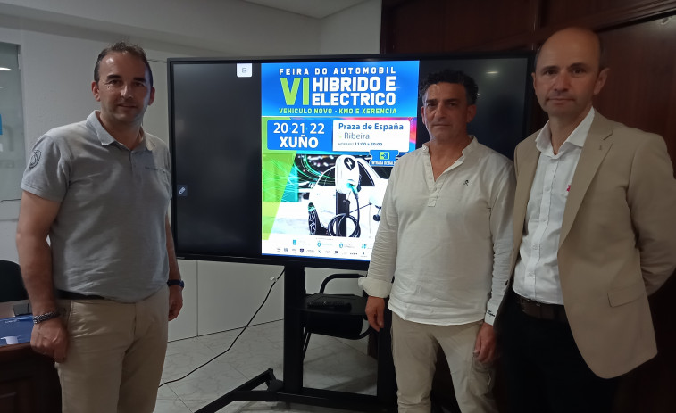 Unos 120 coches se exhibirán del 20 al 22 de este mes en la VI Feira do Automóbil Híbrido e Eléctrico de Ribeira