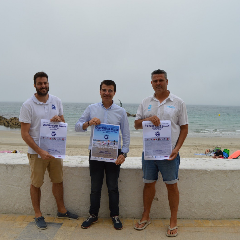 La playa de Silgar acoge este fin de semana el Autonómico de salvamento