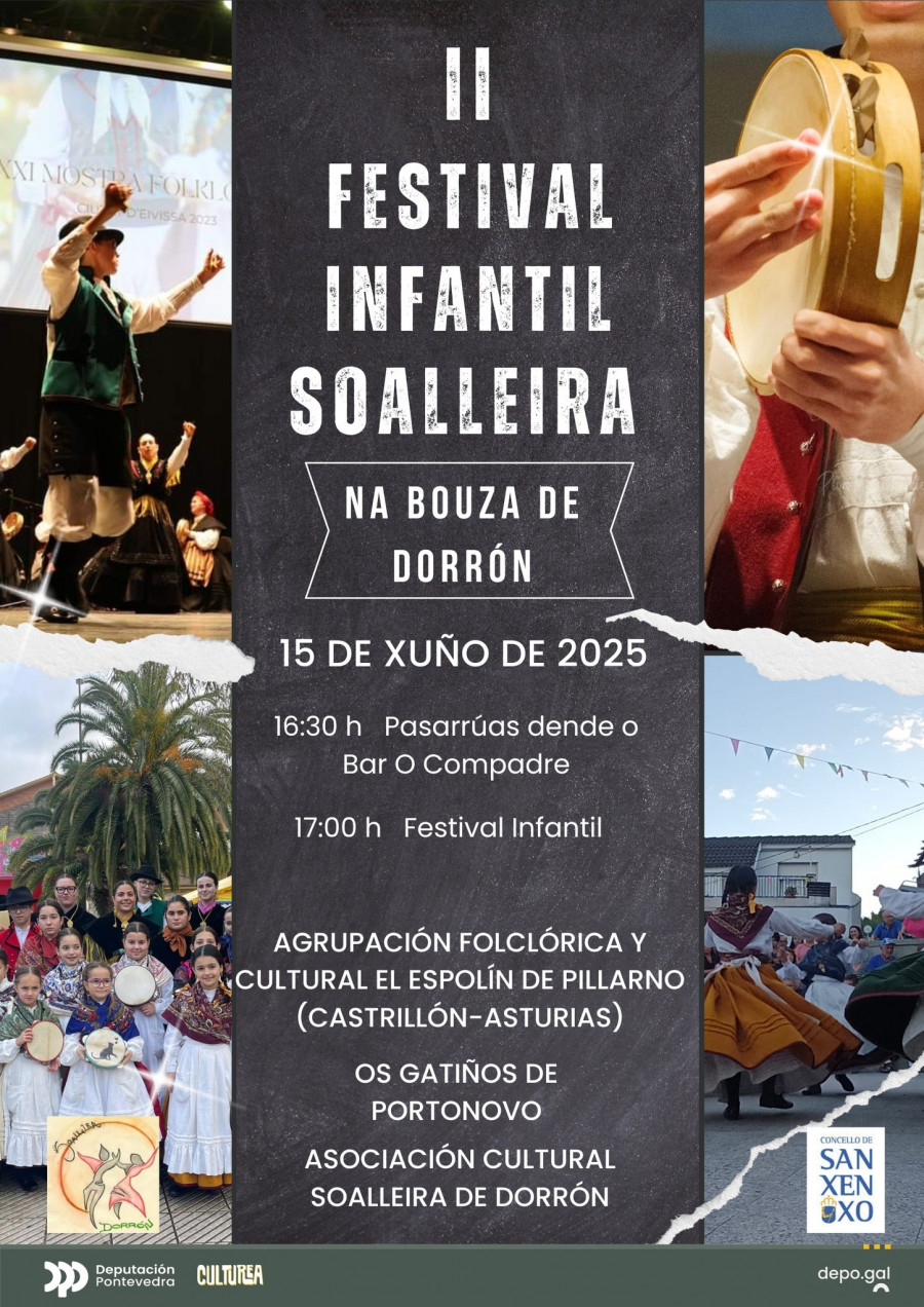 La Asociación Soalleira celebra este domingo la segunda edición de su festival infantil con invitados nacionales