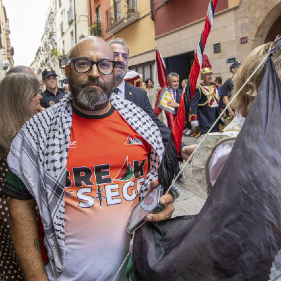 El español de la Flotilla de la Libertad: 