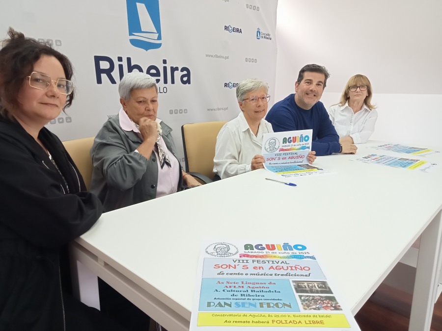 El VIII Festival Son’s de Aguiño, de canto y música tradicional, se celebrará el 21 de junio y actuará Pan Sen Fron de A Coruña