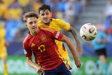El delantero de la selección española Jesús Rodríguez