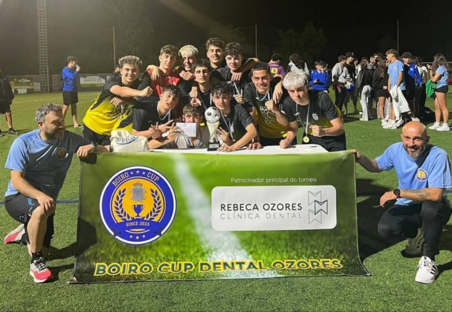 El joven Manuel Piñeiro vuelve a poner en marcha el peculiar torneo Boiro Cup Dental Ozores