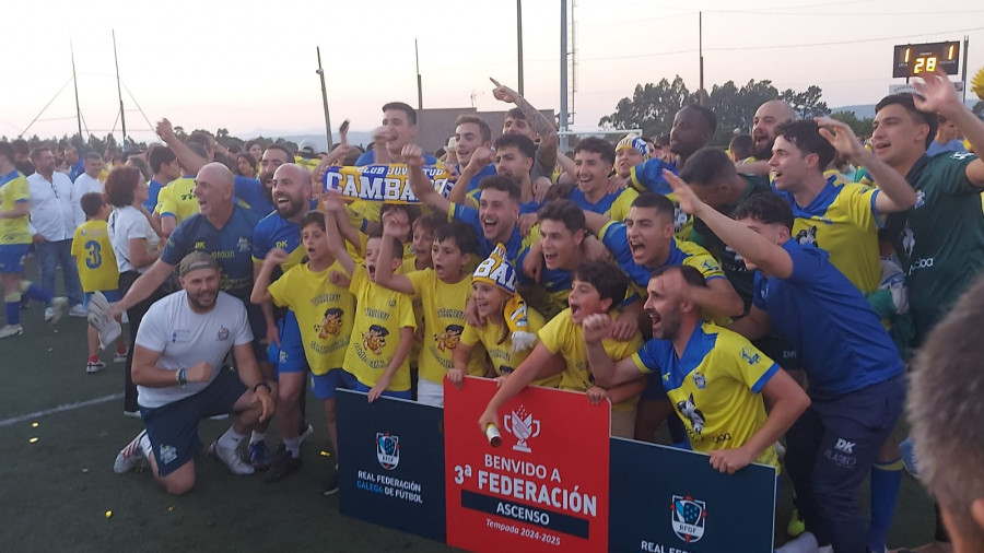 El Cambados vuelve a Tercera tras una agónica tanda de penaltis