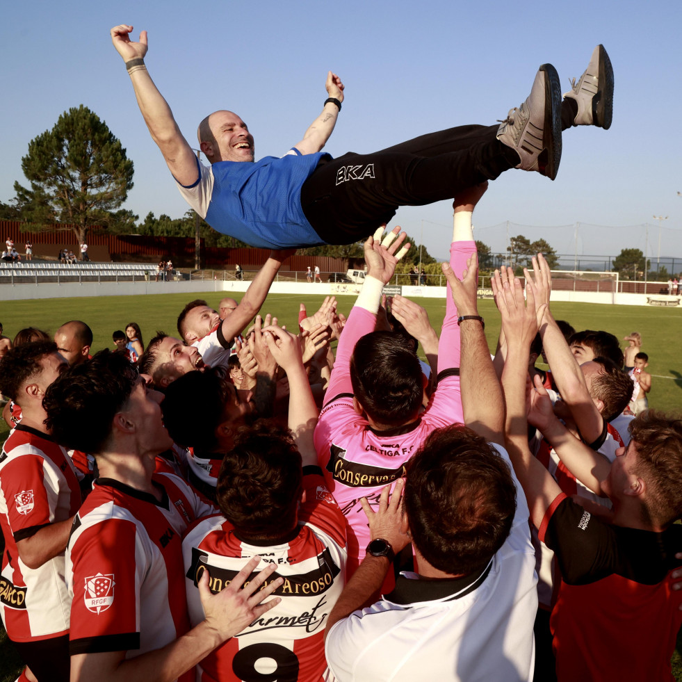 El fútbol esta vez fue justo y el Céltiga es de Tercera RFEF