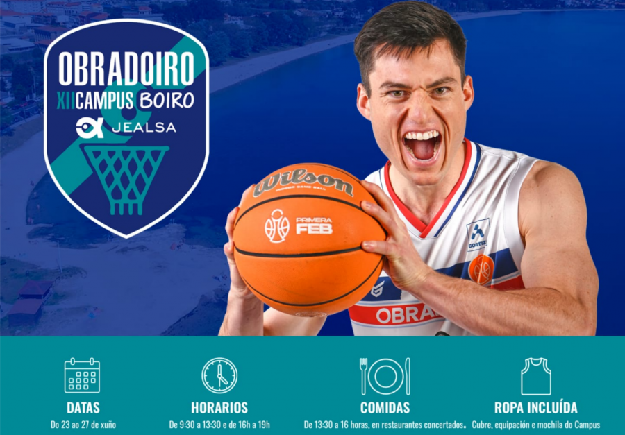 Abierta la inscripción en los Veráns Deportivos de Boiro, que serán entre el 23 de junio y el 4 de septiembre