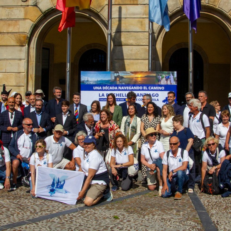 Barbanza Arousa se implica en la promoción de la vía marítima del Camino de Santiago por la costa norte de España