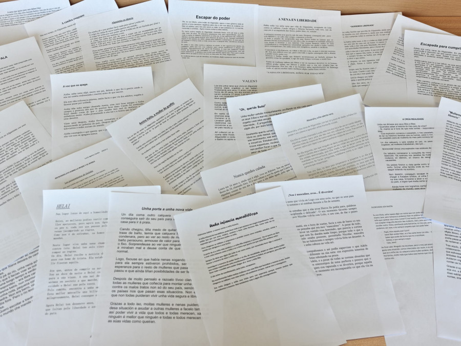 Amnistía Internacional de O Barbanza entregará el domingo los premios de  su concurso de microrrelatos "Mulleres afgás. Quero escoitar a túa voz"
