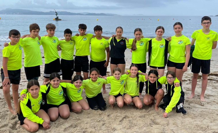 El CNS Vilagarcía se proclama subcampeón cadete gallego en Sanxenxo