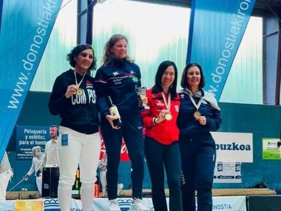 La cambadesa Araceli Bugallo logra la plata en el Nacional de San Sebastián