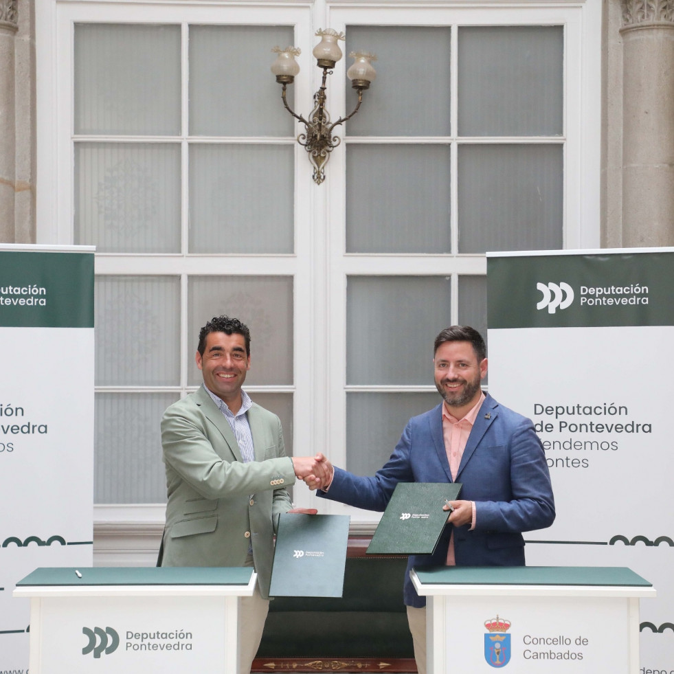 Cambados y Diputación rubrican el convenio que dará una segunda vida al Pazo Torrado