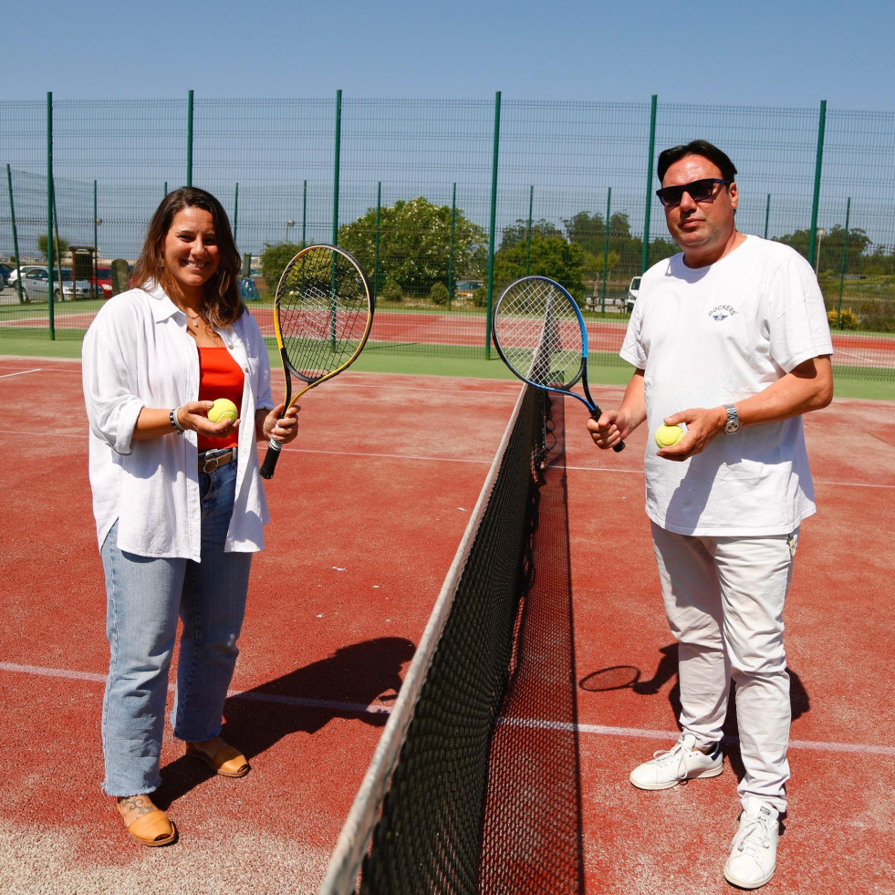 Cambados lanza una nueva web para reservar las pistas de tenis y prevé ampliarlo a más instalaciones deportivas