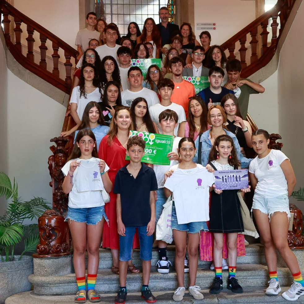 Estos son los colegios de Vilagarcía premiados en el proyecto 