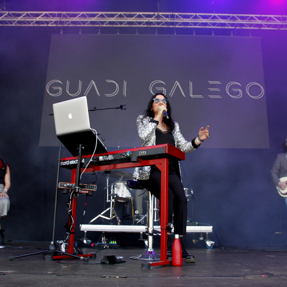 La cantante Guadi Galego dará un concierto mañana en la Casa da Cultura de la parroquia de Dorrón