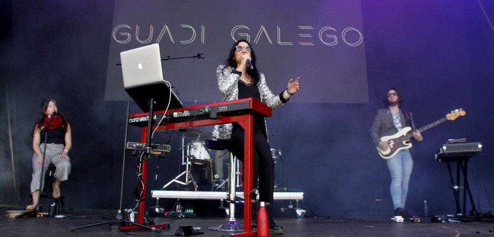 La cantante Guadi Galego dará un concierto mañana en la Casa da Cultura de la parroquia de Dorrón