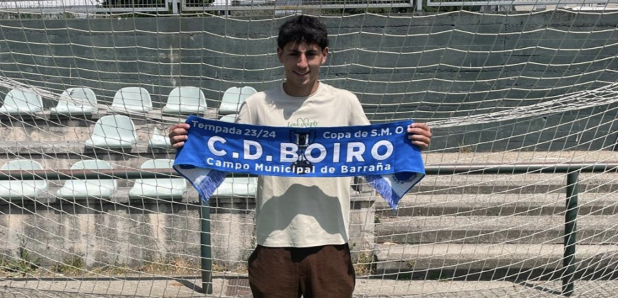 El Boiro anuncia un fichaje, una renovación y una baja