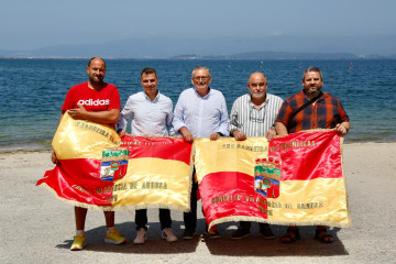 Presentación traineras Vilaxoán