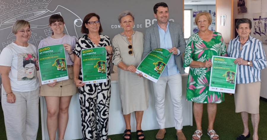 Boiro acoge este domingo una nueva Andaina Solidaria "En marcha contra o cancro"