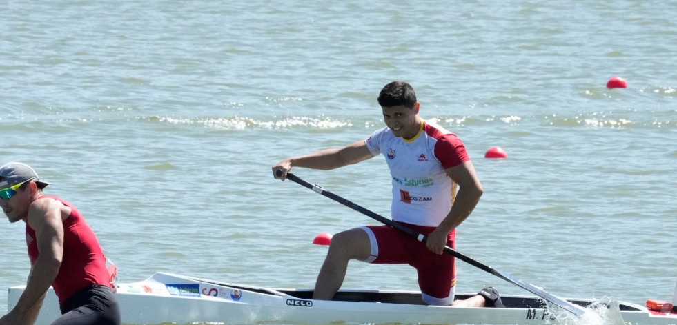 Manu Fontán se mete en la final del Campeonato de Europa de piragüismo