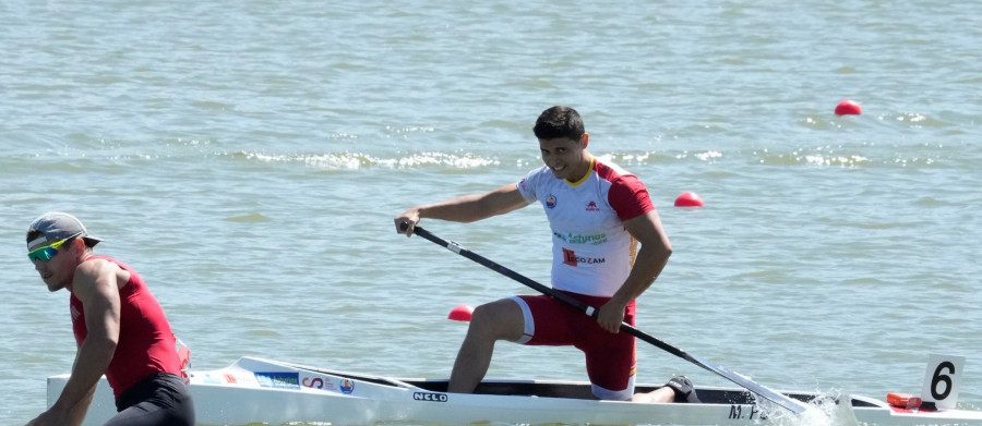 Manu Fontán se mete en la final del Campeonato de Europa de piragüismo