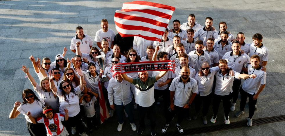 A Illa se rinde a la impecable temporada del Céltiga FC