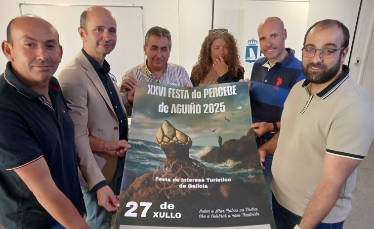 La XXVI Festa do Percebe de Aguiño será el 27 de julio y se pondrá a la venta una tonelada de producto