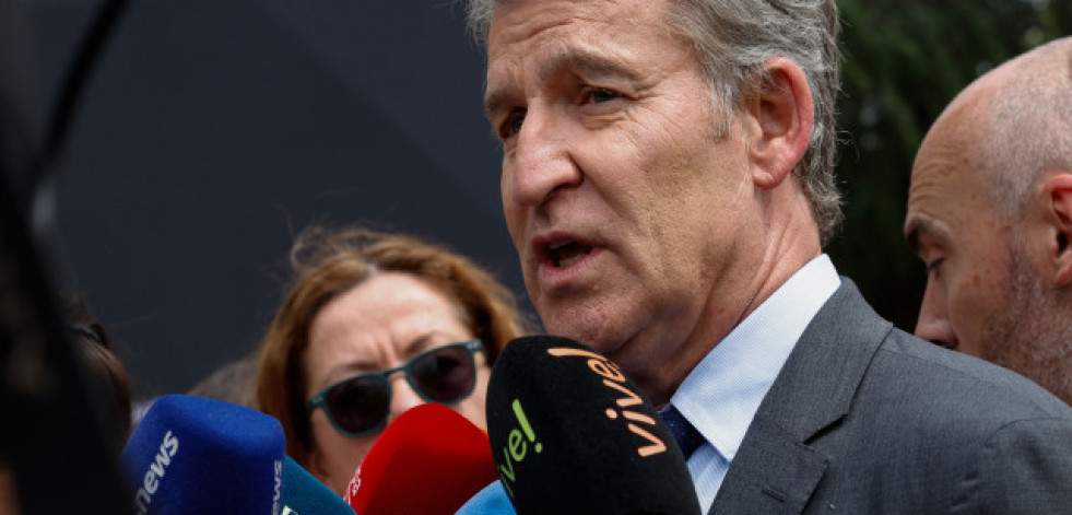 Feijóo dice que Sánchez 