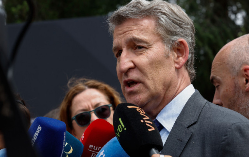 Feijóo dice que Sánchez 