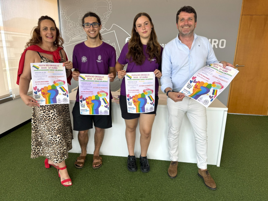 El Concello boirense celebra el Día del Orgullo con talleres, música y fiesta en el paseo de Barraña
