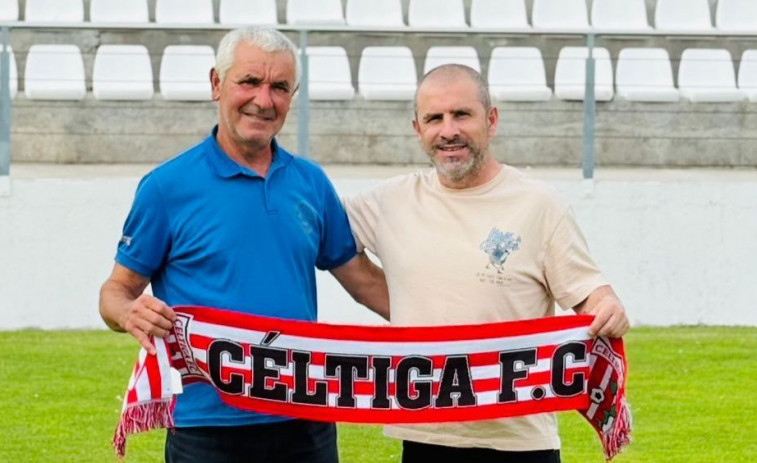 El Céltiga renueva a Luis Carro y ficha a Edu Charlín como director deportivo